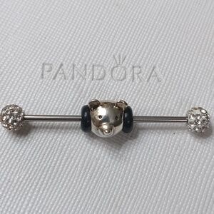 Pandora Bear Head Vintage 2004-2005 Silver Charm